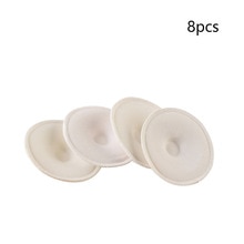 8pcs Durable Comfortable Breast Pad Cloth Milk Absorbent Washable Convenient Reusable Soft Ultra Thin Leak Proof Nursing