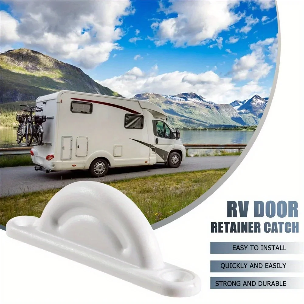 1 Set Camper Accessories Door Retainer Catch for Caravan Motorhome Lock Boat Rv Stopper Clip