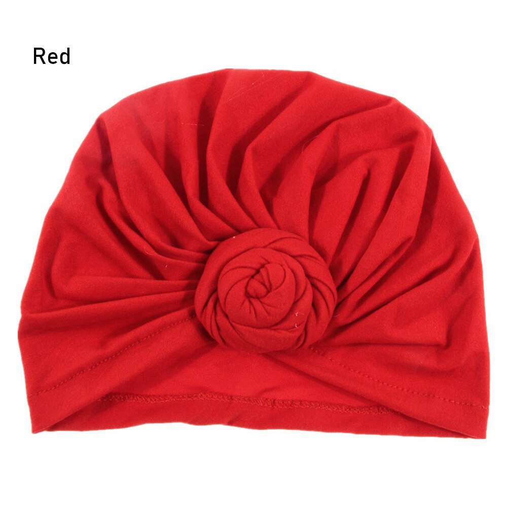 Afrikanische Muster Headwrap Pre-Gebunden Motorhaube Turban Kappen für Frauen Chemo Hut Baumwolle Kopftuch Weibliche 10 Farben trend: Rot