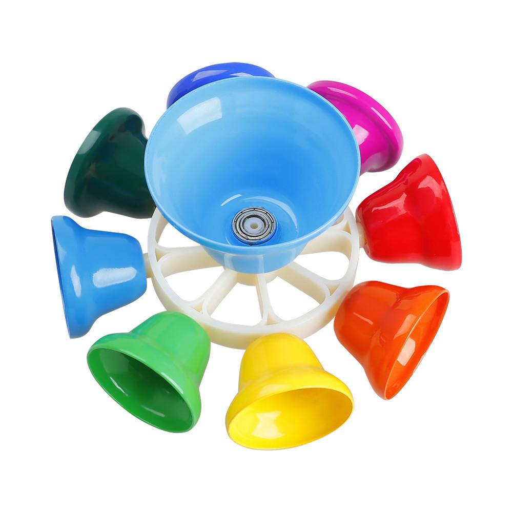 Instrument de Percussion pour enfants, horloge rotative à huit tons avec battement