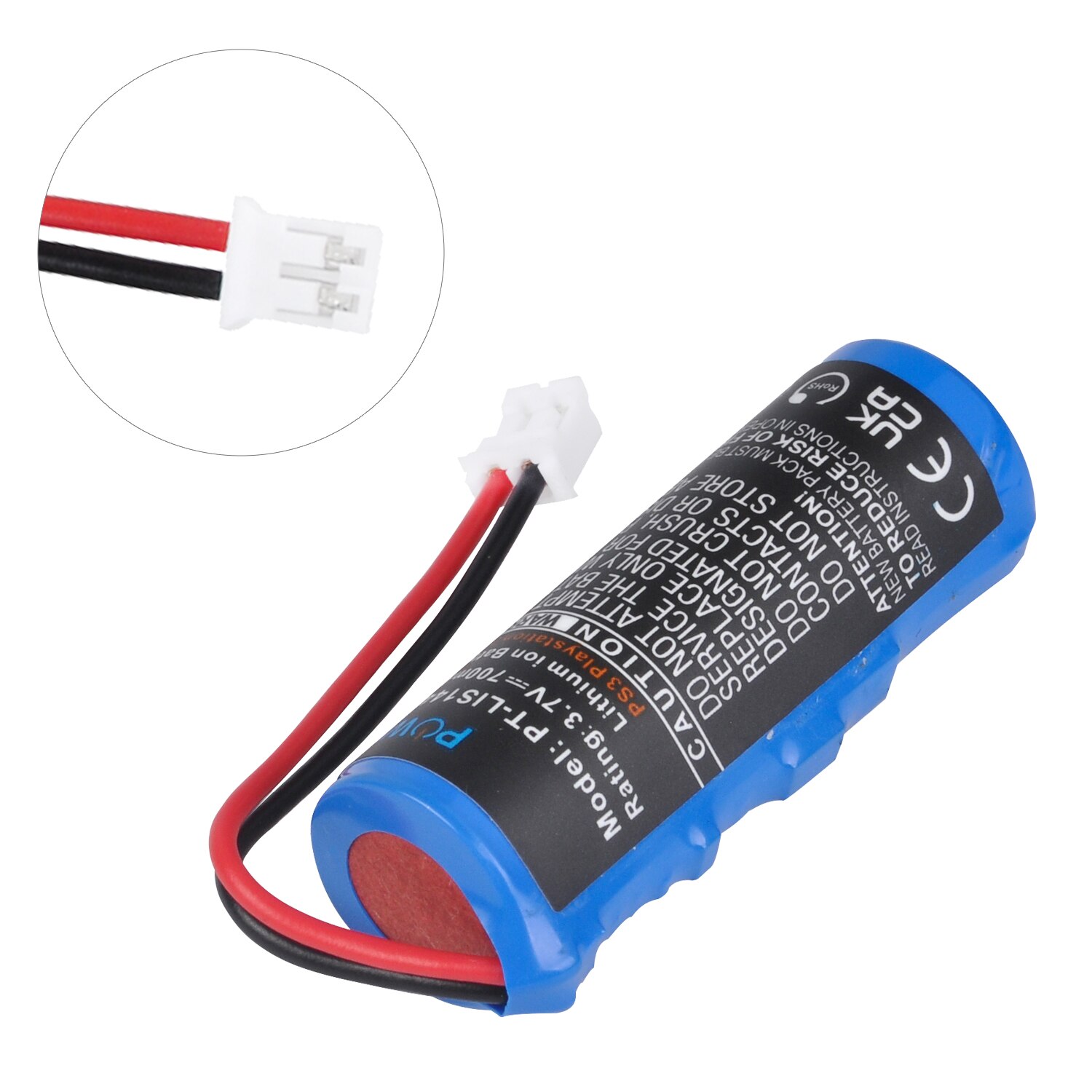 700mAh LIS1442 Battery for Sony PS3 Playstation 3 Move Navigation Controller CECH-ZCS1E with Tools