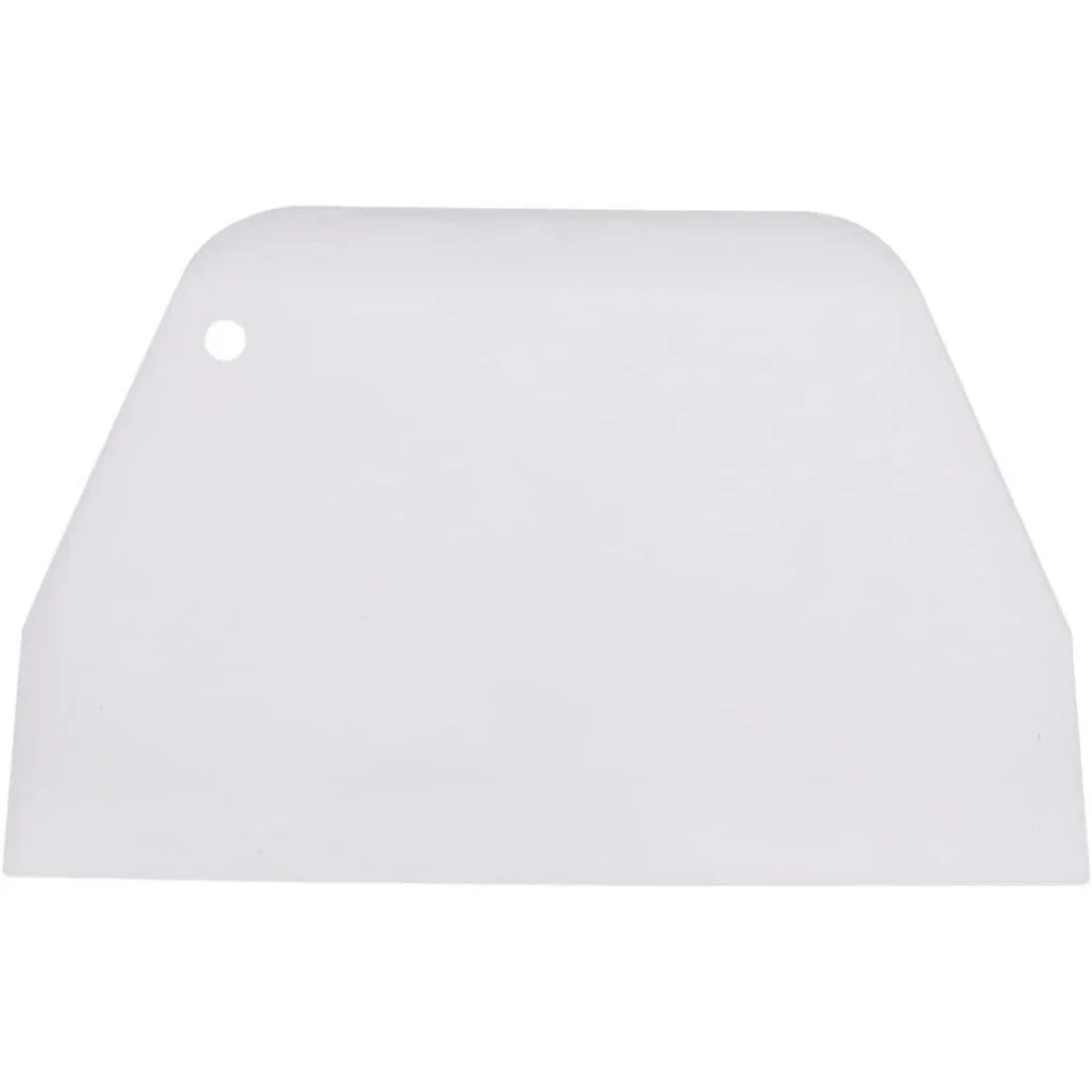 Multipurpose Dough Scraper Baking DIY Plastic Bowl Bench Cutter Kitchen Cake Cream Butter Bread Fondant Spatula Knife Divider: Pink