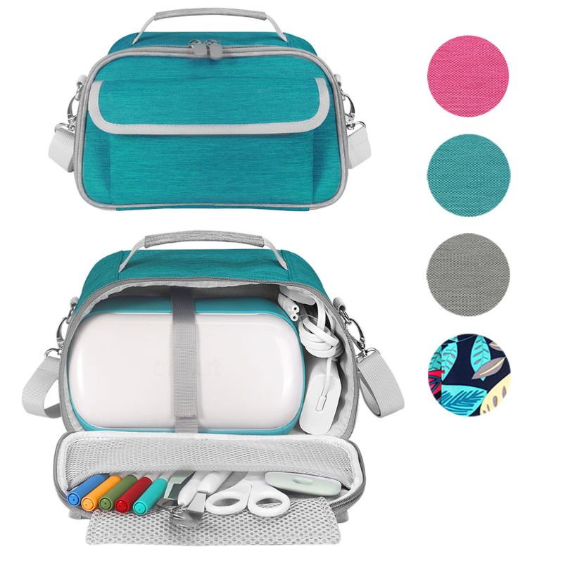 Travel Portable Handbags with Pockets Carrying Case Cover Storage Box Shulder Bag for Cricut Joy Machine Accessories: GN