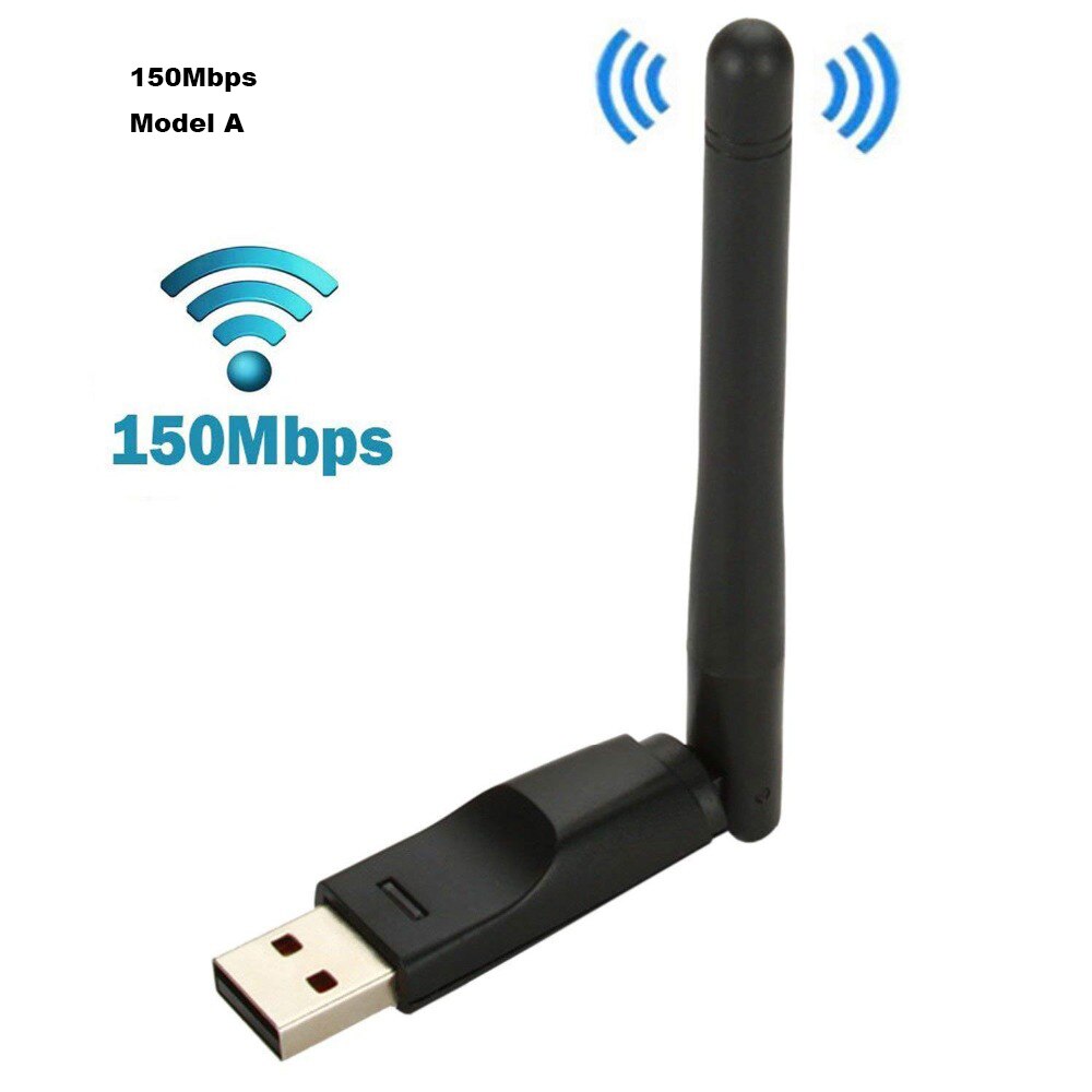 Wireless USB Wifi Adapter Free Driver 150Mbps Lan USB Ethernet 2.4G Wi-fi Network Card Wifi Dongle 802.11b/g/n: 150Mbps Model A