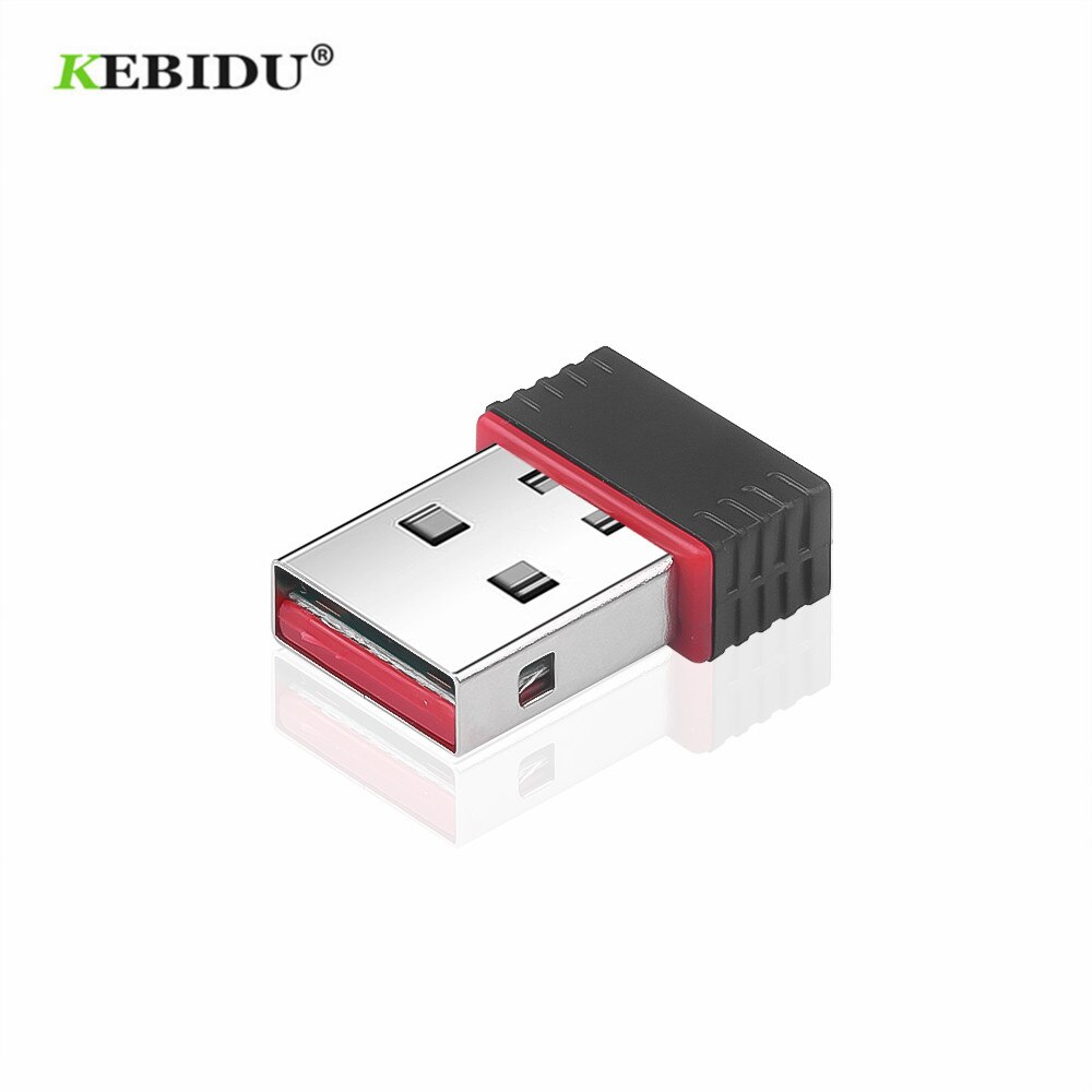 KEBIDU Ralink RT5370 150Mbps USB 2.0 WiFi Adapter Wireless Network Networking Card 802.11 b/g/n 2.4GHz LAN Adapter