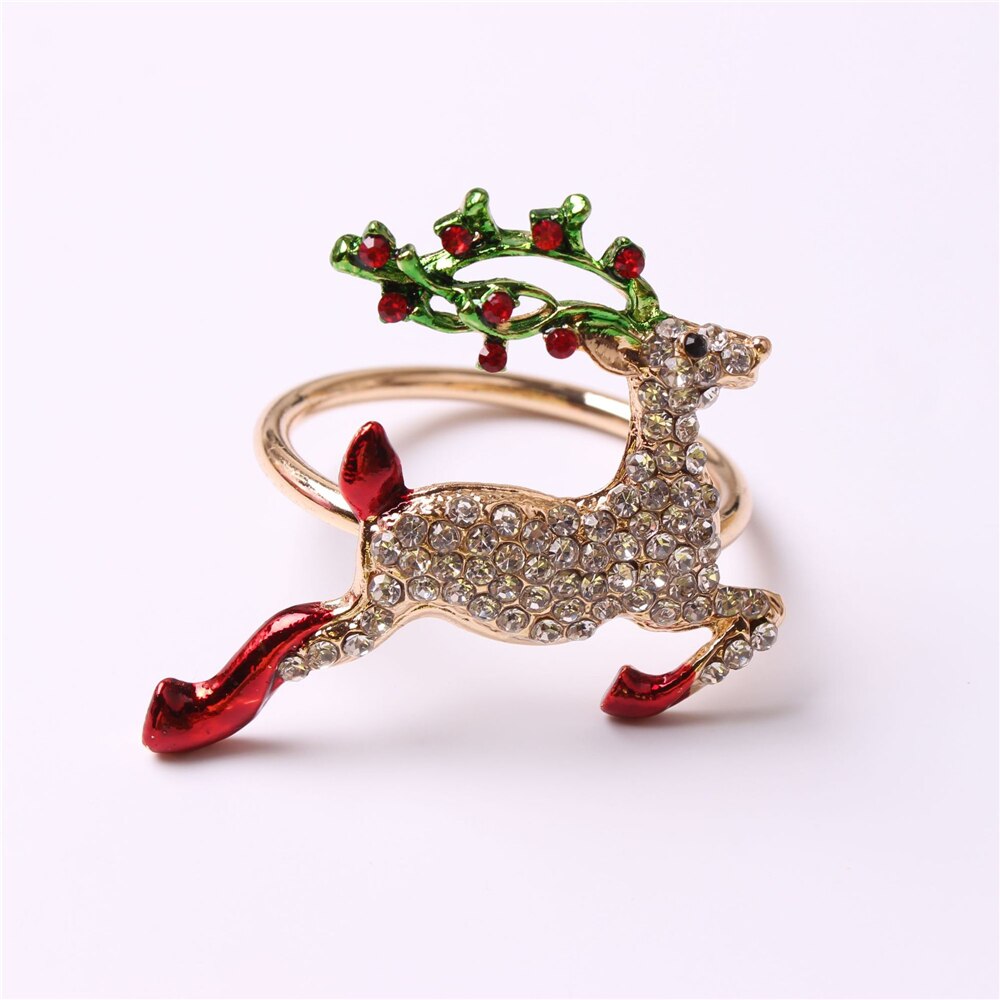 Steengoed Servet Ring| Wit set van 4 | Tafel Op & Top