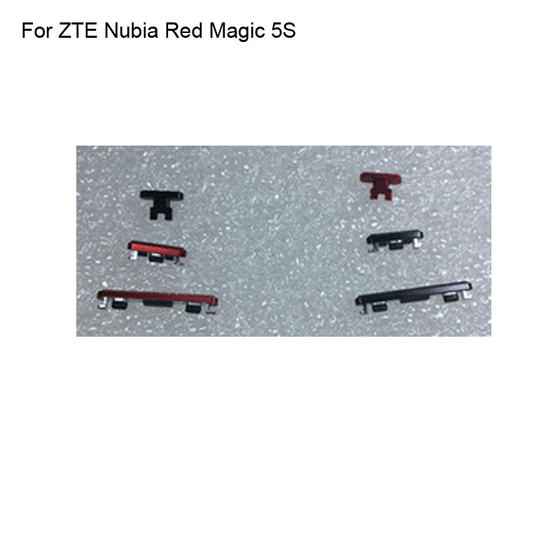 3 In 1 Repairment Power On/Off En Volume Up/Down Knop Toetsen Voor Zte Nubia Rood magic 5S Game Side Knop Rood Magic5S