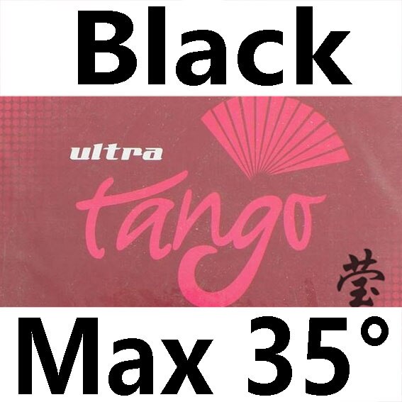 Originale Joola ultra tango tavolo da ping pong gomma racchette racchetta da tennis sport: black max H35