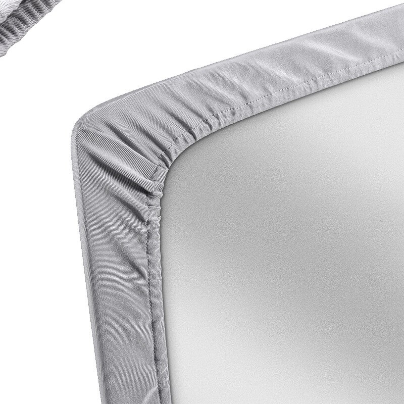 Black/Silver stretch Computer Monitor Dust Cover Protector with Inner Soft Lining for Apple iMac LCD Screen Dust Cover