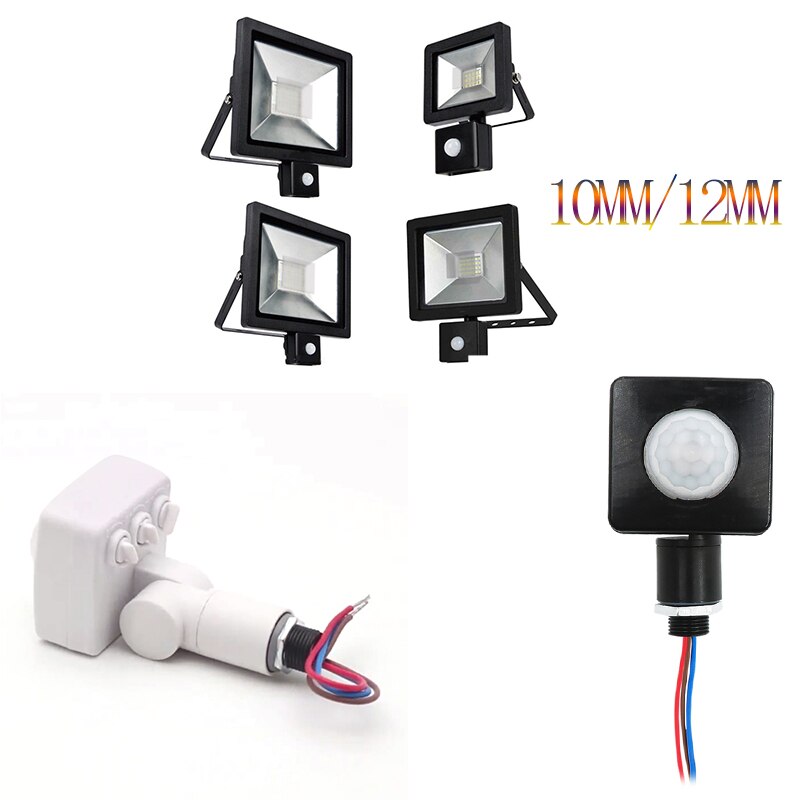 Universele Pir Motion Smart Sensor Schakelaar Ir Infrarood Menselijk Lichaam Indction Sensor Detector Op Off Controle Led Lamp Home Verlichting