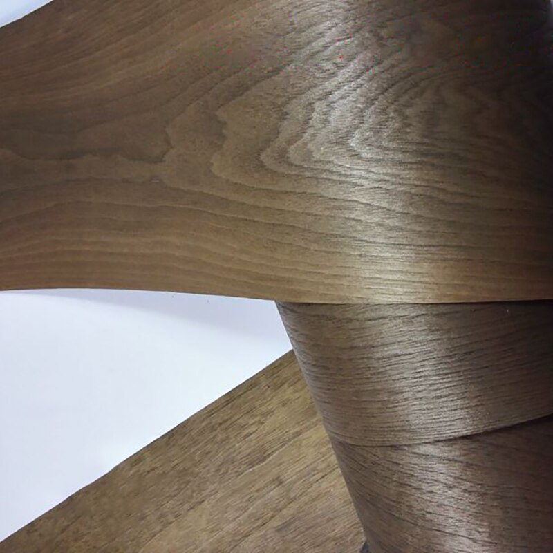 Natural black walnut veneer thin speaker veneer renovation handmade DIY veneer solid wood decorative panel skin