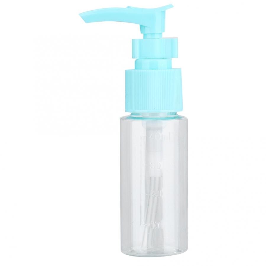 40ml plast dispenser pumpe flaske til toner bad vaske sæbe flydende shampoo lotion hårpleje værktøj