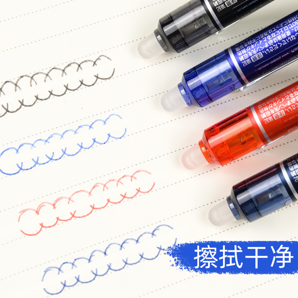 Pilot Frixion-Juego de bolígrafos de Gel borrables, repuesto Original reemplazable de 0,5/0,7mm, papelería japonesa, suministros de escritura para oficina y escuela