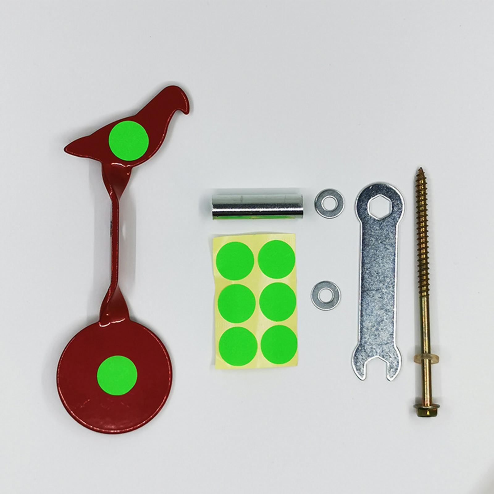 Red Bird Resetting Target Shooting Reset Spinner for Outdoor