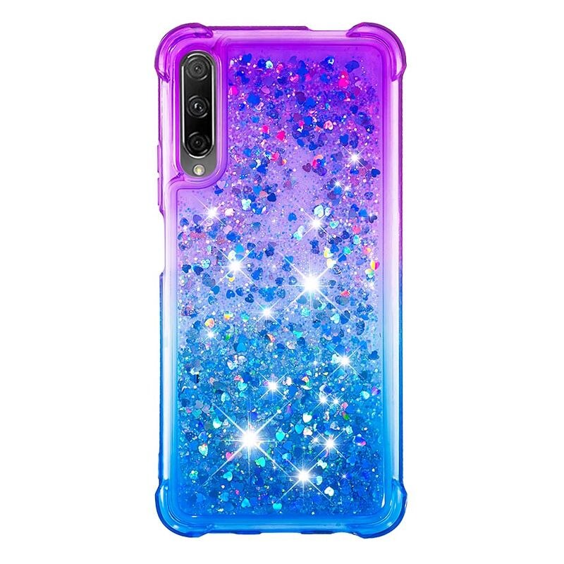 Huawei Y9S Caso Della Copertura Del Silicone Per Huawei P Smart Pro 2019 Y9 Prime 2019 Honor 9X Pro Glitter Liquido Sabbie Mobili protezione Custodie: Huawei Y9S / style1