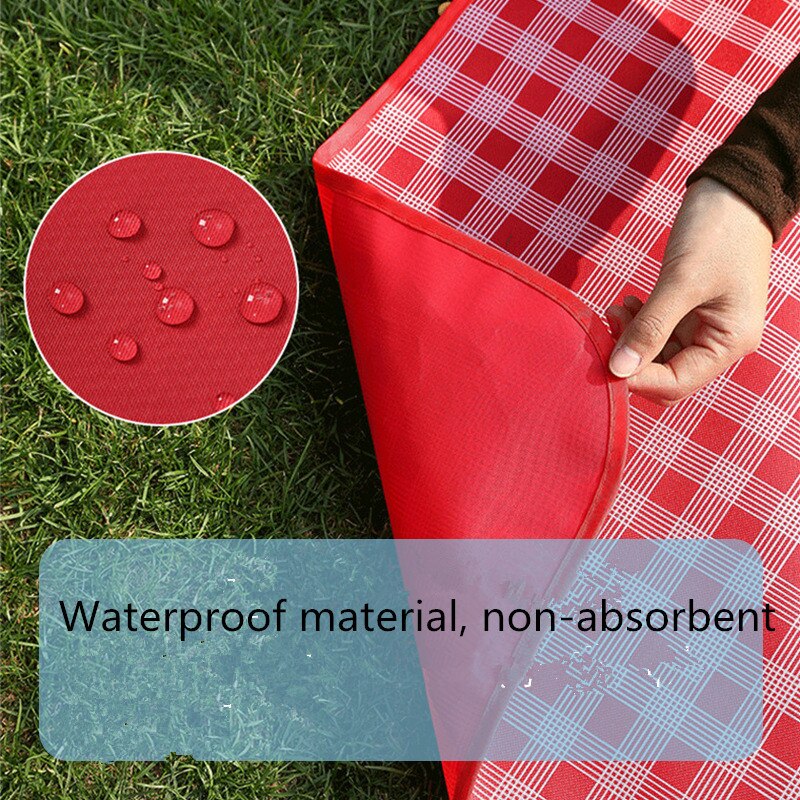 Outdoor Picknick Lichtgewicht Camping Grond Mat Draagbare Waterdichte Pocket Zand Strand Deken Vochtwerende Kussen Matras