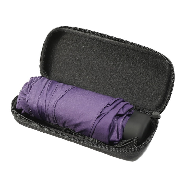 Mini parapluie à lumière de poche | Parapluie coupe-vent pliant, parapluies de voyage compacts, parapluie de pluie pour hommes