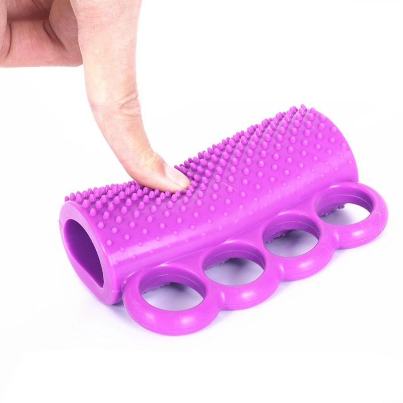 Silicone Hand Recovery Exerciser Hand Massage Tool Finger Training Ball for Hemiplegia Stroke Patients Elders