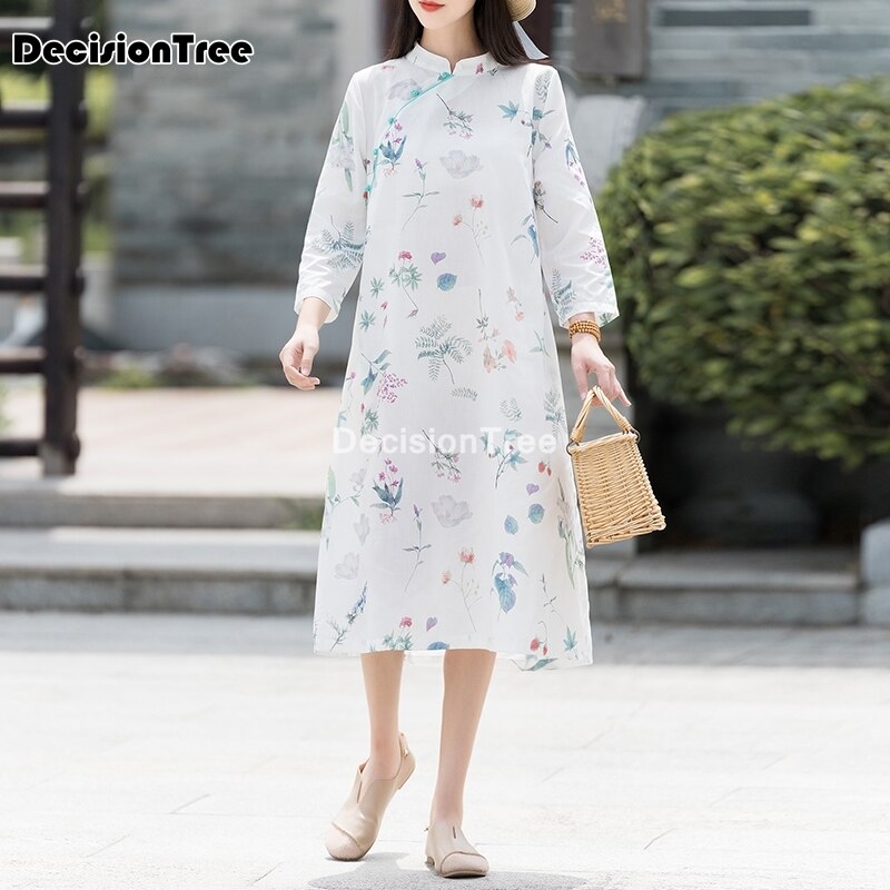 Modern Qipao Knit Dress main image 1