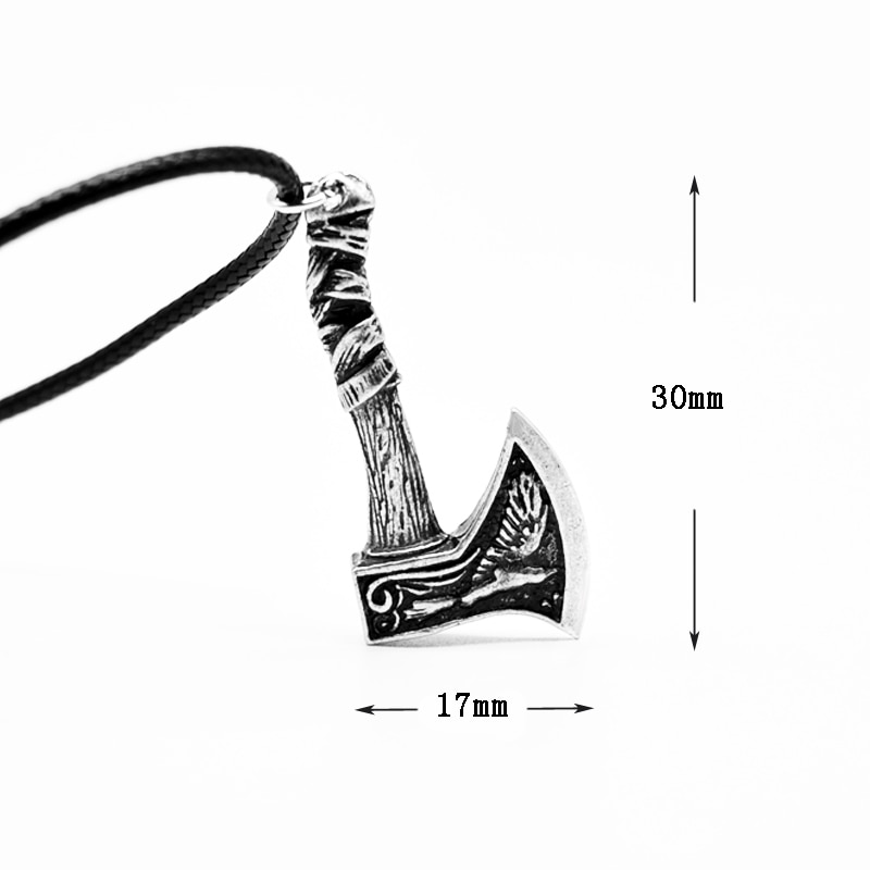 1 pz Piccolo Ascia Pendente Della Collana Per Le Donne Degli Uomini Vichingo Gioielli Delicato Martello Collana Amuleto Per La Femmina