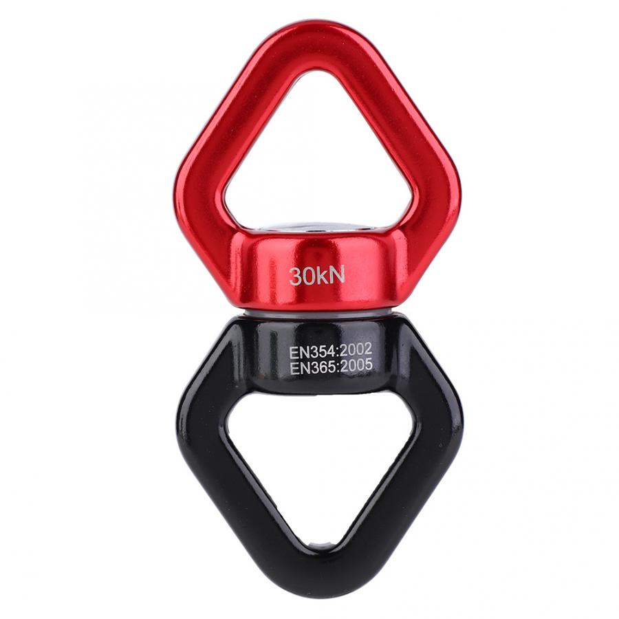 Swing Swivel 30KN Outdoor Rotational Device Safest Swing Swivel Connector for Rock Climbing Yoga Accessories
