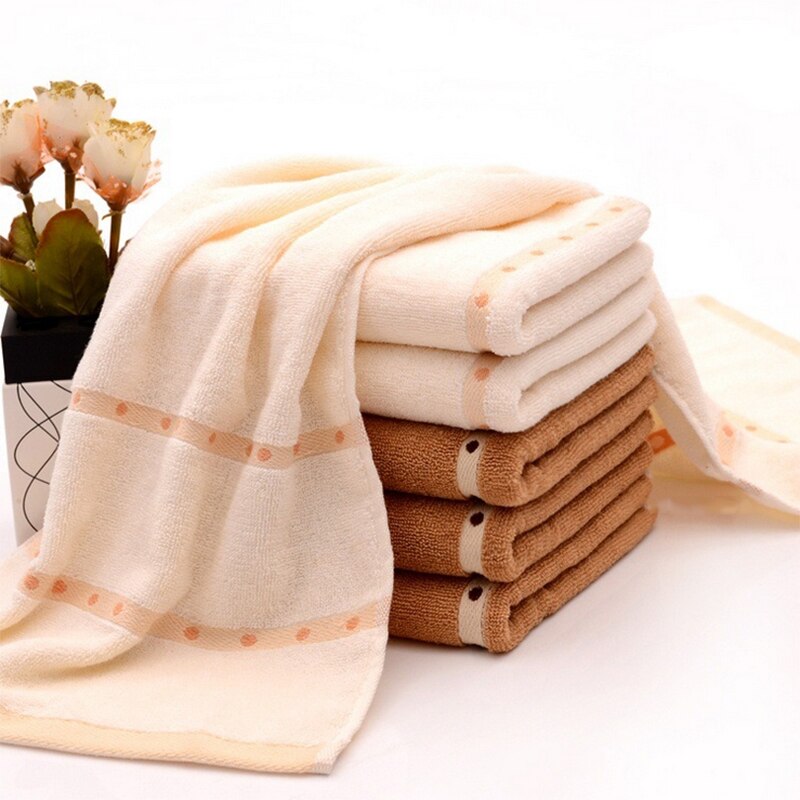 Bomuldshåndklæde 80 * 35 super blødt absorberende tørring håndklæde badekåbe bad hurtig magisk badehåndklæder strand spa badekåber