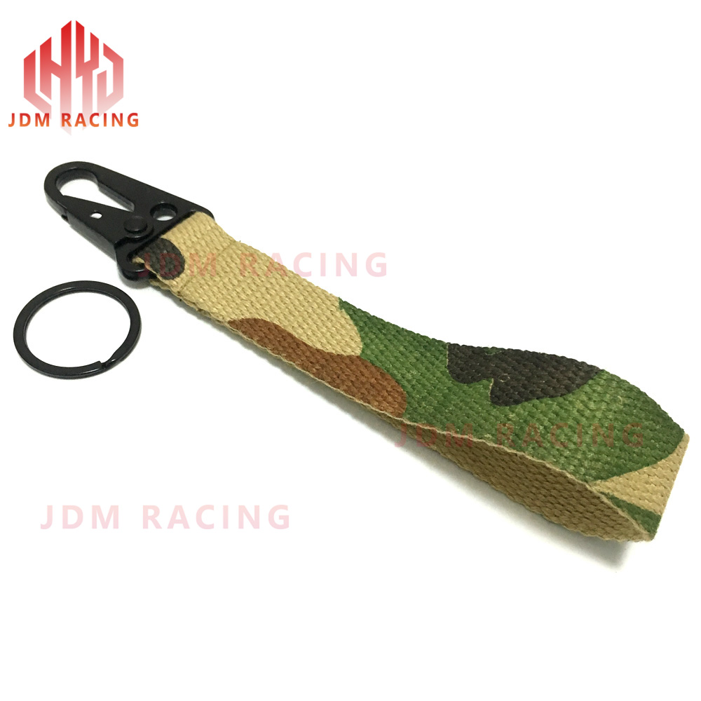 Yleiskäyttöiset hinaushihnat, materiaali auton avainköysi, auton avaimenperä, sileä pinta, auton avaimenperäketju, auton sisätilojen avaimenperä: Naamiointi