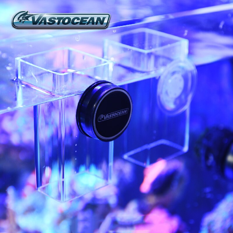 Vastocean akvarium frossen rød orm kop magnetisk føder rød nematode fastpunkts føderør til 15mm tykkelse