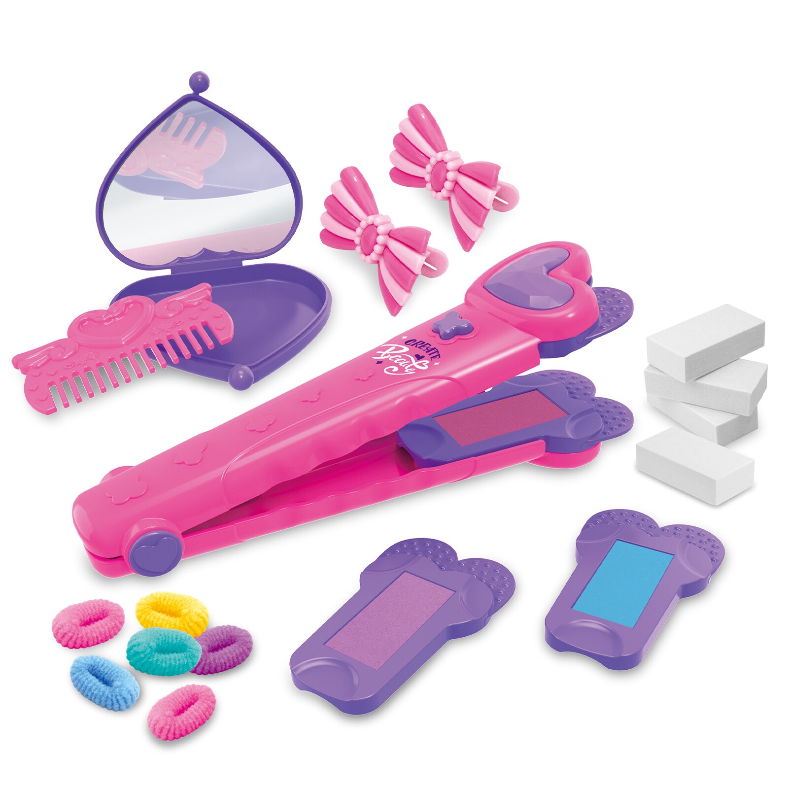 Non-toxic One-time Hair Color Kit 3 Colors Hair Dye Kits Temporary party Cosplay Salon Hair Washable Birthday for Girls