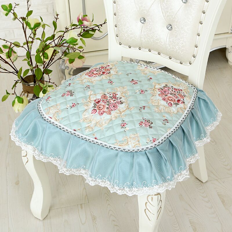 Verdikte stoelkussen student kantoor kruk kussen met kant pastorale eetkamerstoel zitkussens pad vier seizoenen billenmat