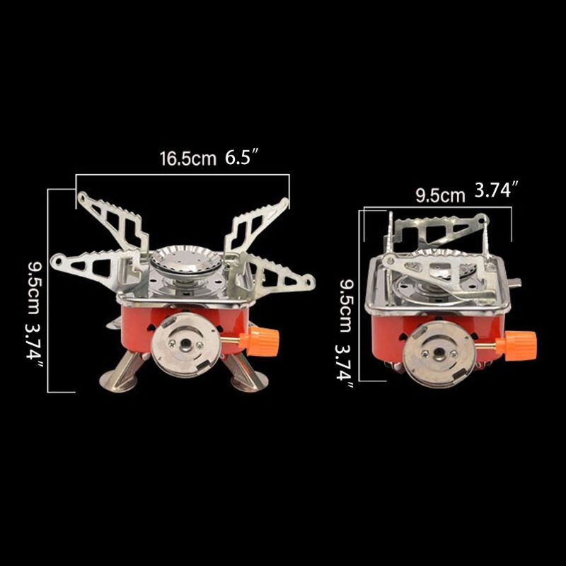 Mini Camping Stove Folding Outdoor Gas Stove Portable Picnic Split Cooker Burner