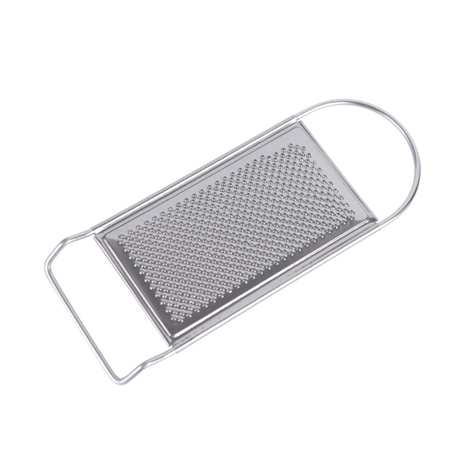 Rvs Geen Skid Bodem Platte Rasp Handheld Knoflook Rasp Keuken Gadget voor Gember Zachte Handvat Keuken Gereedschap Gadgets LB: Oranje