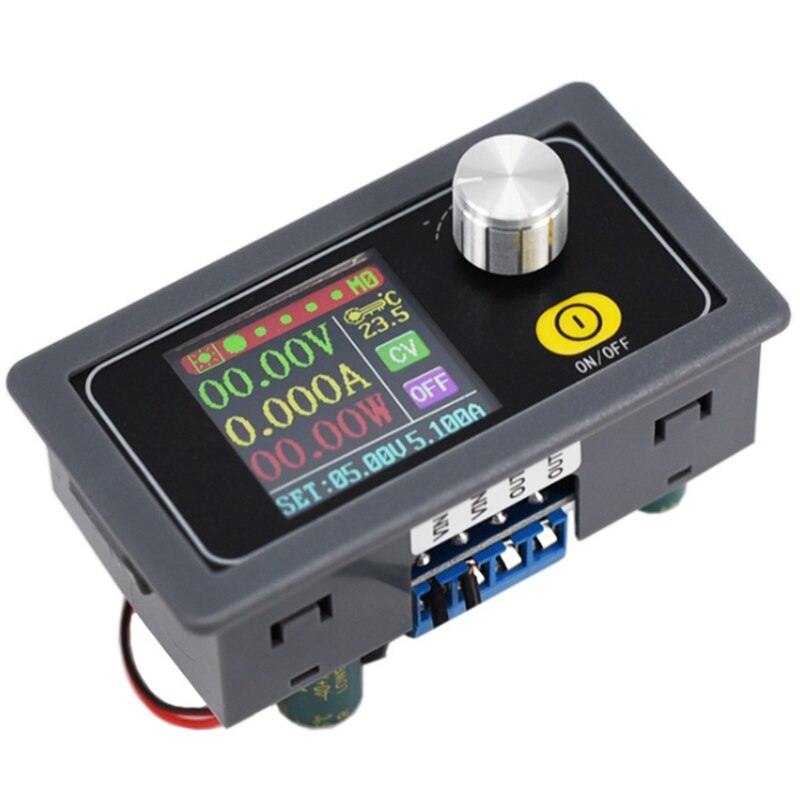 Dc Dc Buck Converter Cc Cv Power Module 0.6-30V 5A Verstelbare Gereglementeerde Voeding Voltmeter Amperemeter Cnc kleur Sn 80W