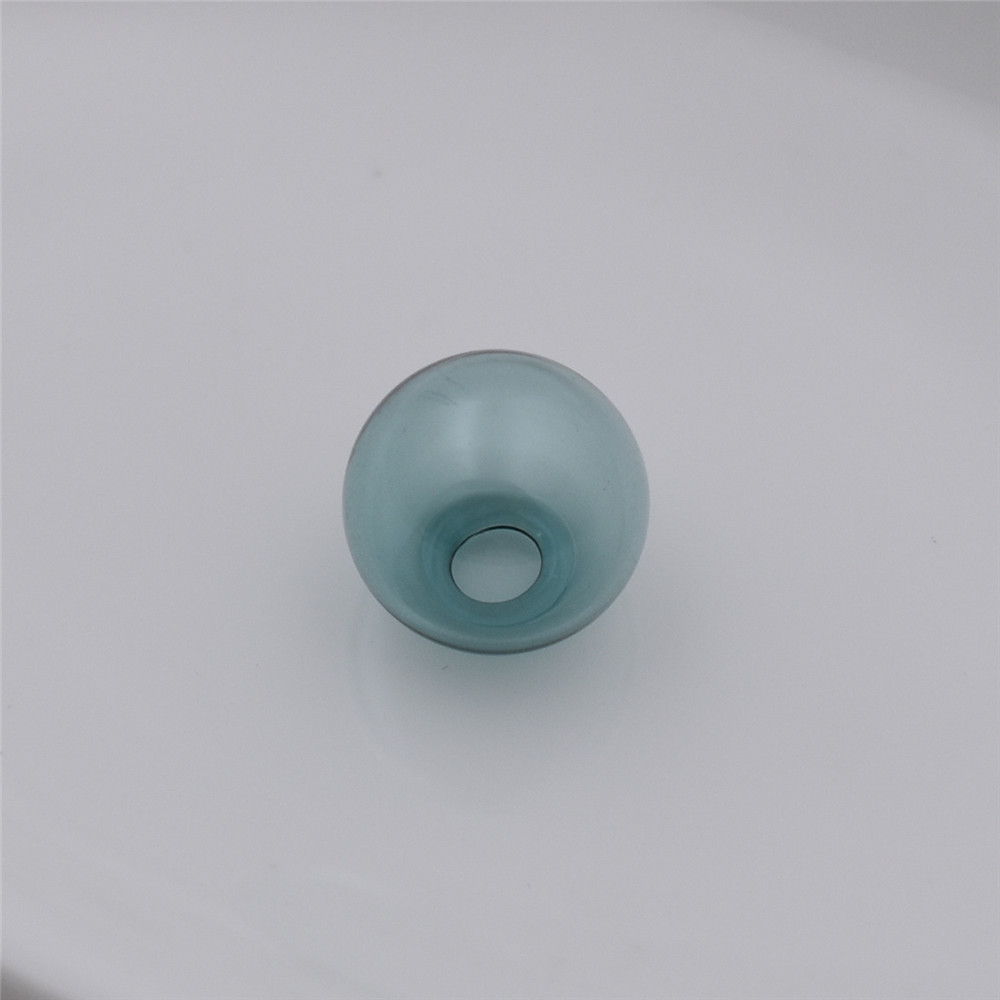 10 Stück 8–16 mm hohle Farbe Glaskugel mit See Globus Perlen Kugel Glasflasche Fläschchen Reize Schmuckherstellung Zubehör Erkenntnisse: Blau / 12mm
