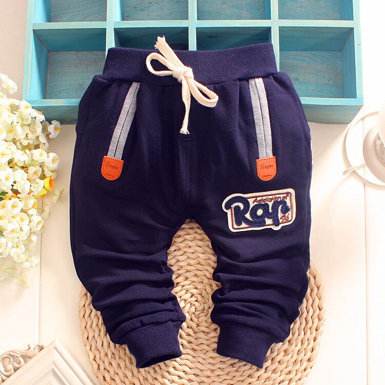 autumn Gentleman style cotton baby pants 0-2 year baby boys pants baby girls pants