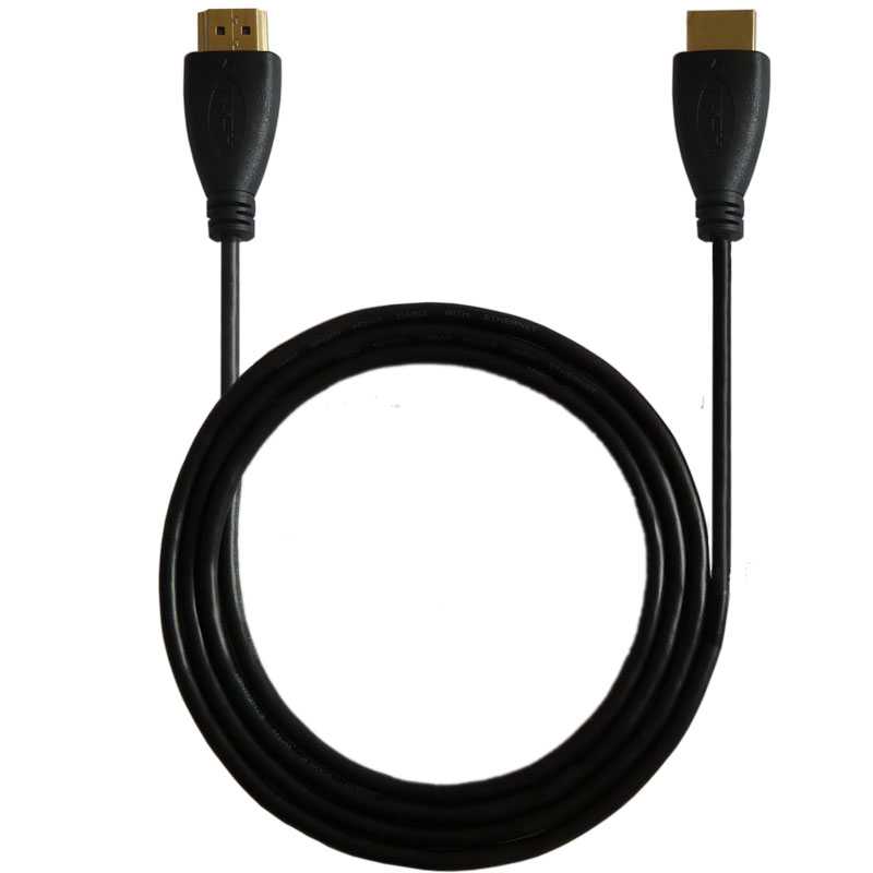 OcioDual Kabel 1 m HDMI V 1.4 Xbox 360 PS3 3D TV etc. gold Connectors V1.4 Badkamer Ultradunne Gold PS4 Hdtv 1.4b Full HD 1 M