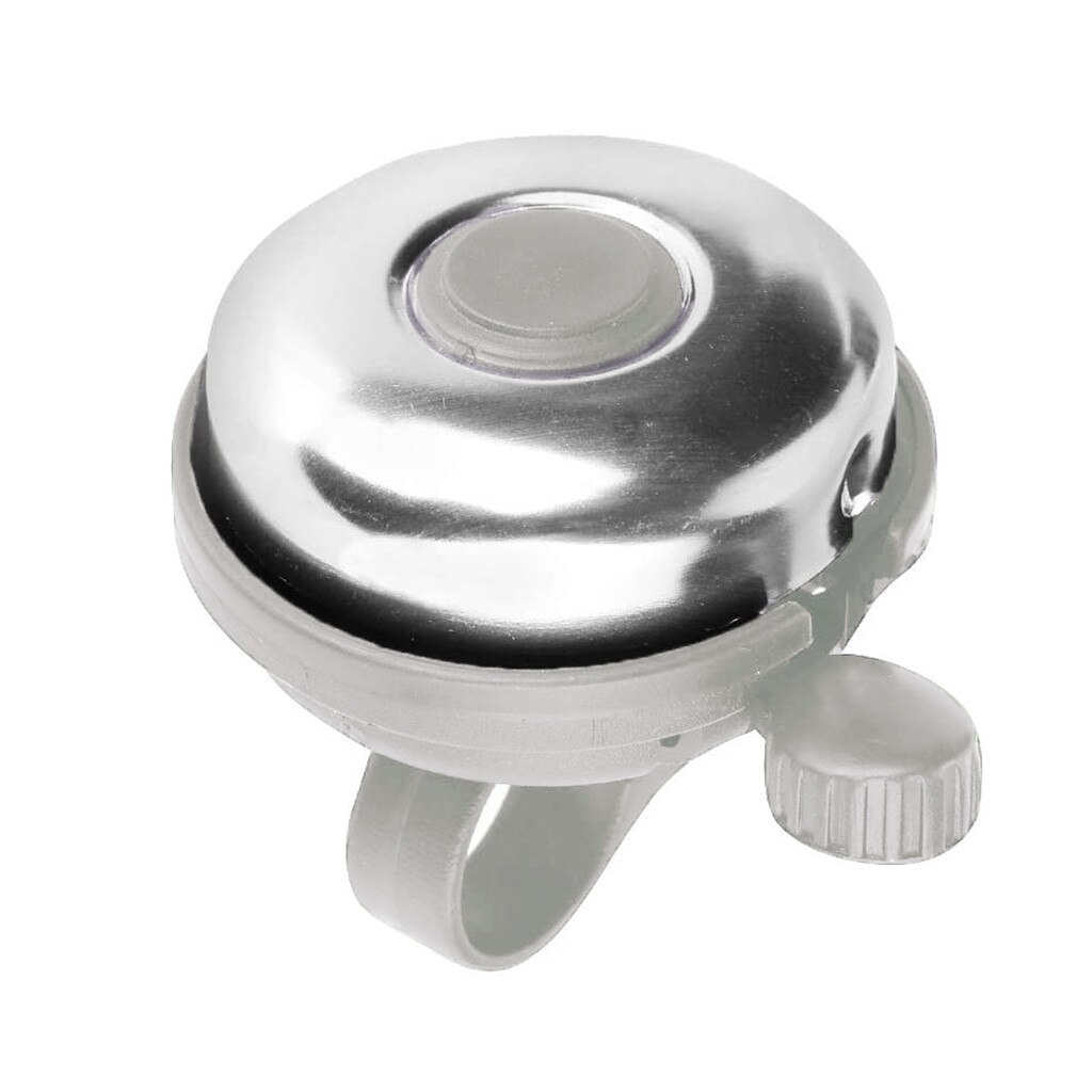 Right Hand Bicycle Bike Bell Aluminum Loud Crisp Clear Sound Adults Kids Ringer Outdoor Clear Sound Loud Replacement Right Hand: Gray 