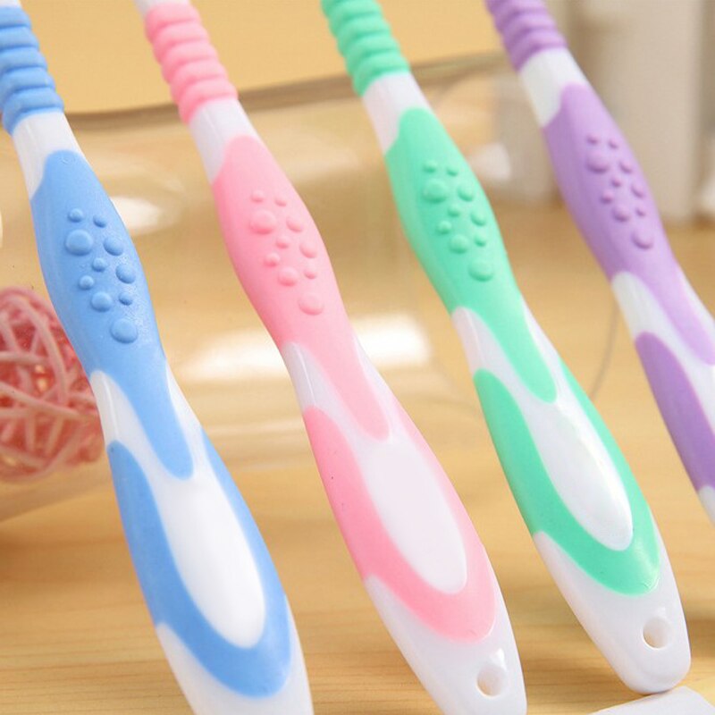 1pc Soft Brush Tongue Cleaner Scraper Oral Care Brush Mouth Tongue Cleaning Fresh Breath Maker Oral Hygiene Care Toothbrush