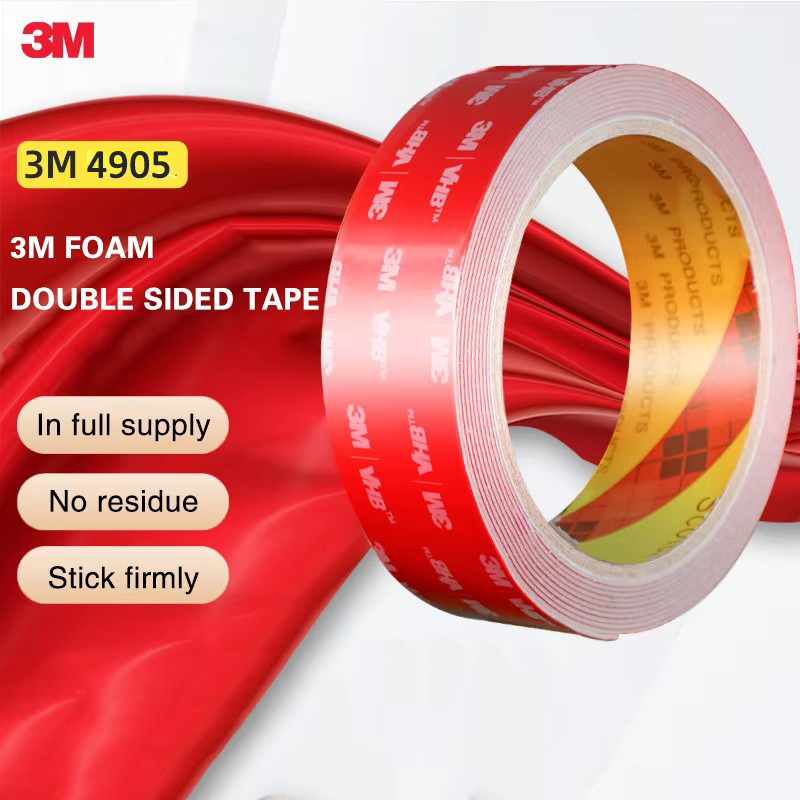 Nastro biadesivo trasparente 3M 4905 VHB Nastro nano resistente Nastro biadesivo acrilico impermeabile ad alta temperatura senza traccia