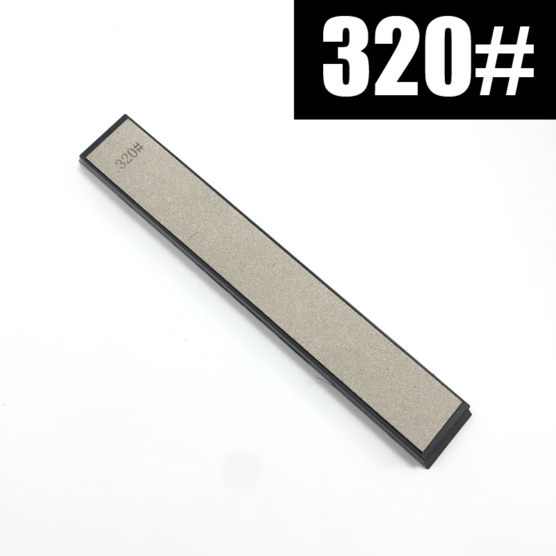 80#150#1000#3000# Diamond Sharpening Stone Whetstone Knife Sharpener Fixed Angle Knife Sharpener Honing Stonesc: Diamond 320grit