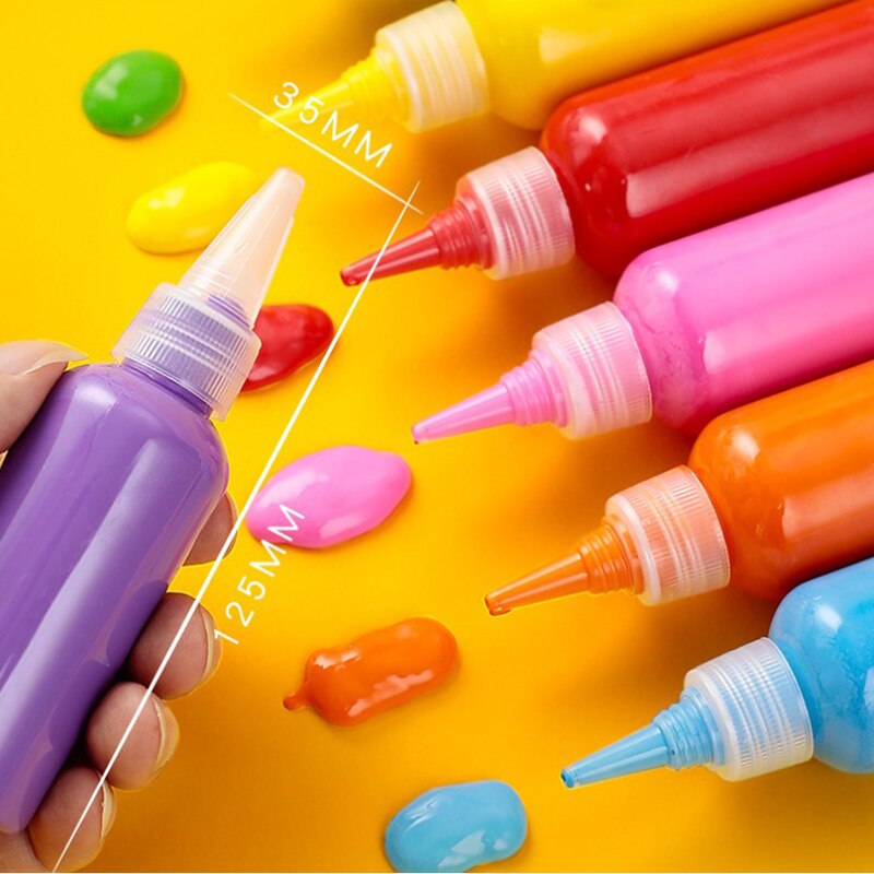 1Pc Verf Metallic Acryl Verf Beeldhouwwerken Coloring Hand Geschilderd Graffiti Pigmenten