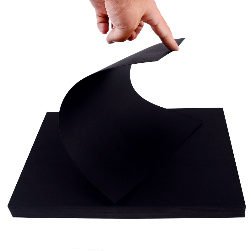 Papel Kraft A4 blanco y negro de , papel para manualidades, manualidades, fabricación de tarjetas, cartón grueso, 120/180gsm, 20/50 Uds.