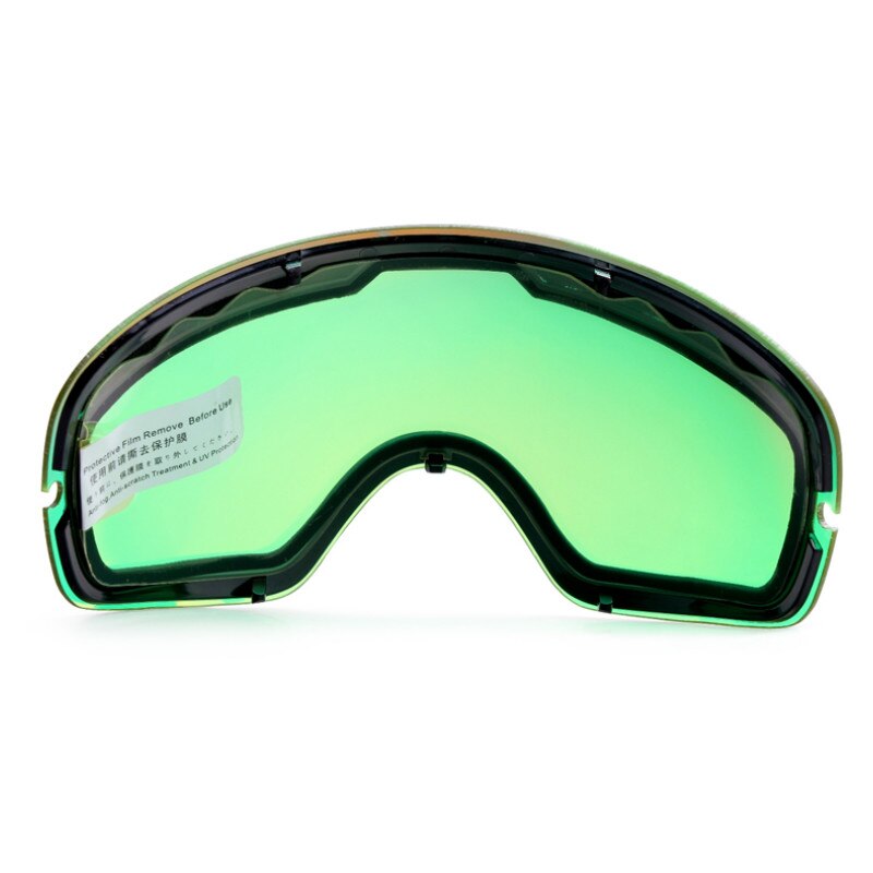 Nandn brand night day vision dobbeltlags anti fog skibriller linse utskiftbare linser  ng3 originale gjør-det-selv skibriller ekstra linse