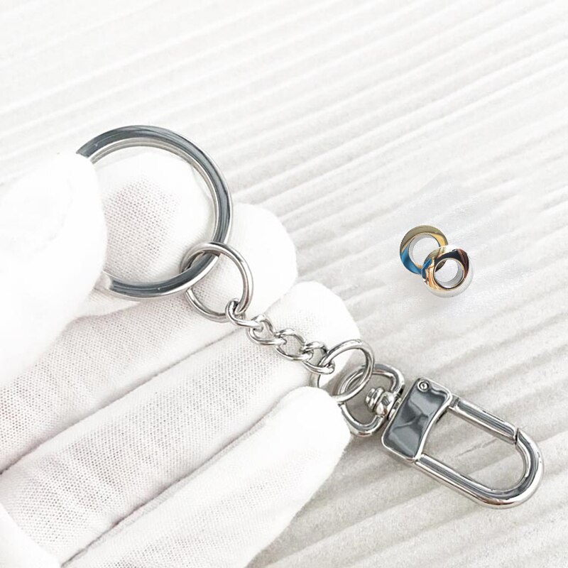 DIY leather craft belt buckle bag ring clip accessories｜DIY leather case\Bag accessories hanging buckle ornament hardware