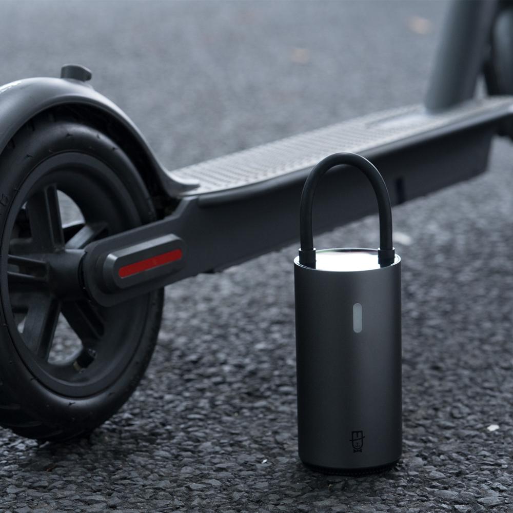 Mojietu bærbar smart digital dæktryksdetektion type c opladning elektrisk pumpepumpe til cykel motorcykel bil fodbold