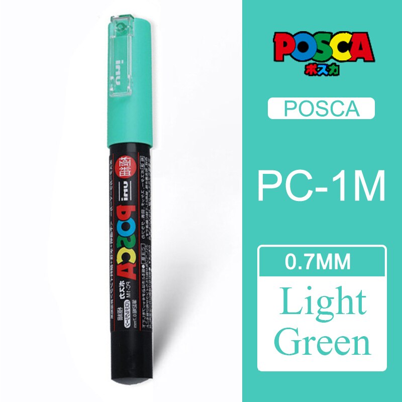 1 pc Uni Posca POP PC-3M Farbige Malen Kunst Marker Stifte Medium Spitze 0,9-1,3mm 24 Farbe Optional schule Schreibwaren Büro Liefert