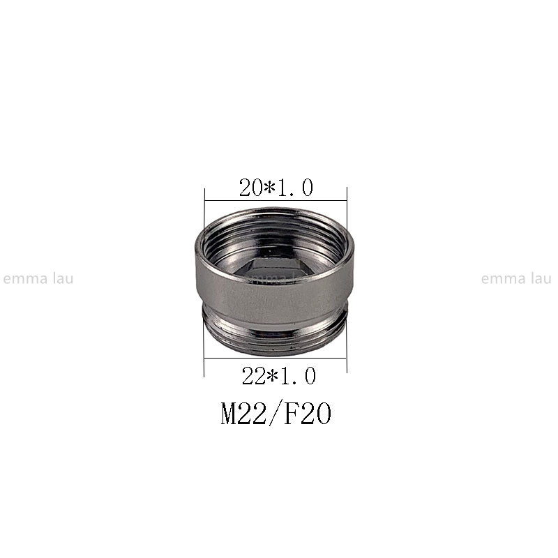 16 17 18 20 21 22 23 24 25 30mm vrid 22 kransamlare adapter vattenrenare kopplingar mässing köksblandare vvs tillbehör: Mörkgrå