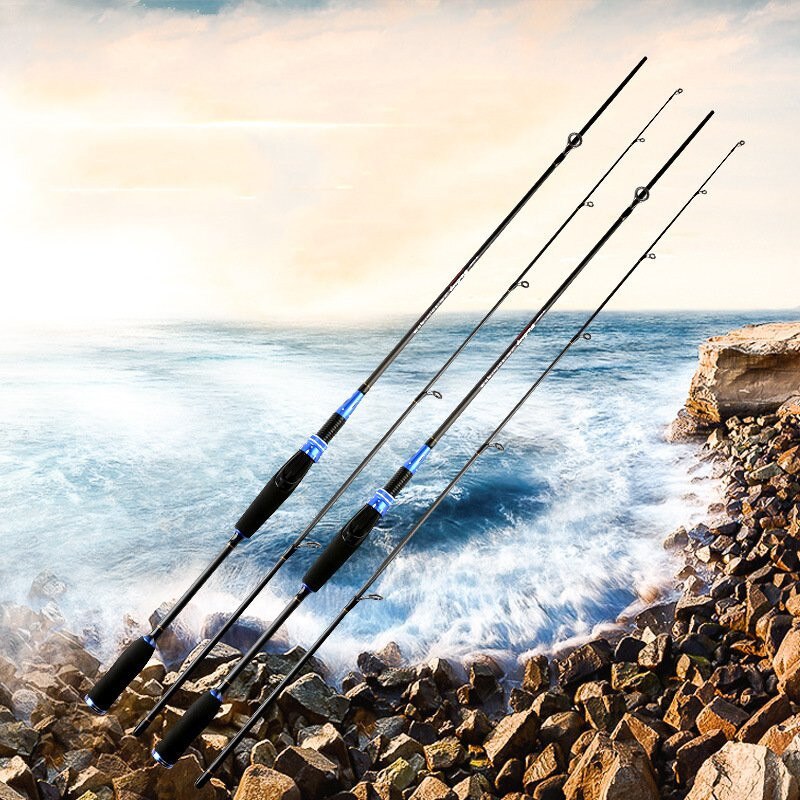 1.8m 2.1m 2 s spinning onki viehe wt .5-30g siima wt .8-16lb heittopyörä uistevavoille