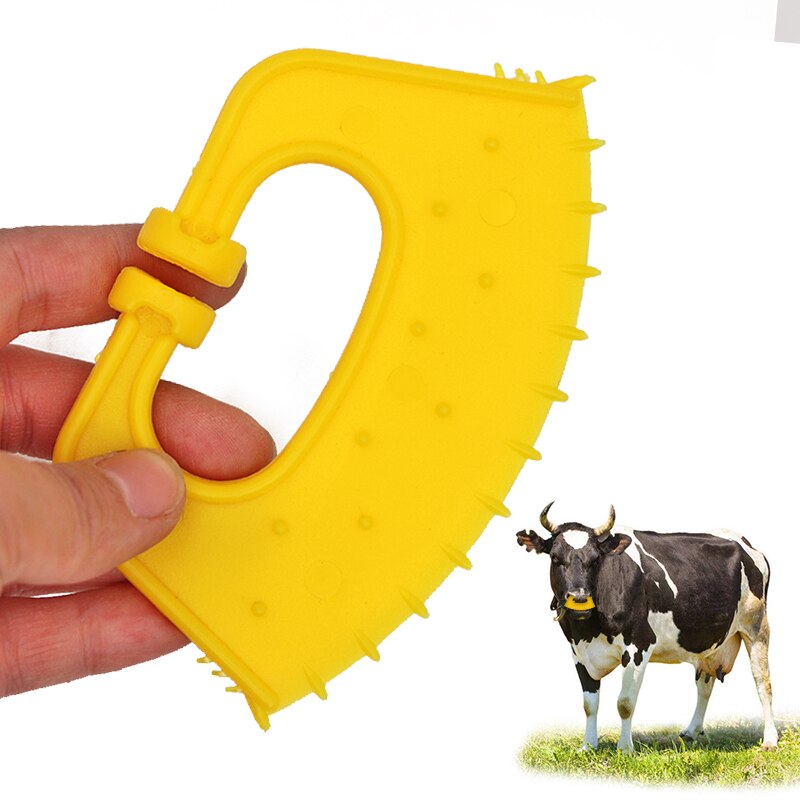 3Pcs Cow Nose Thorn Plastic Calf Cow Cattle Weaning Weaner Anti Sucking Milking Stop Kit Farm Cow Nose Ring Animal Equipments