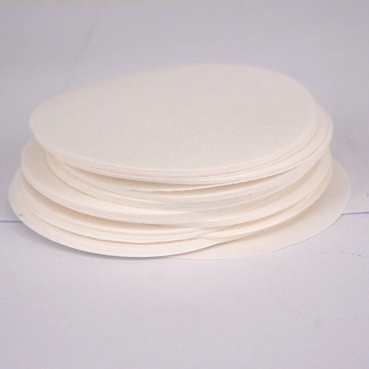 Papier Filtre Rond Pour Laboratoire - Lot De 100 Disques, Diamètre 11 Cm, Vitesse Moyenne, Pour Applications Chimiques